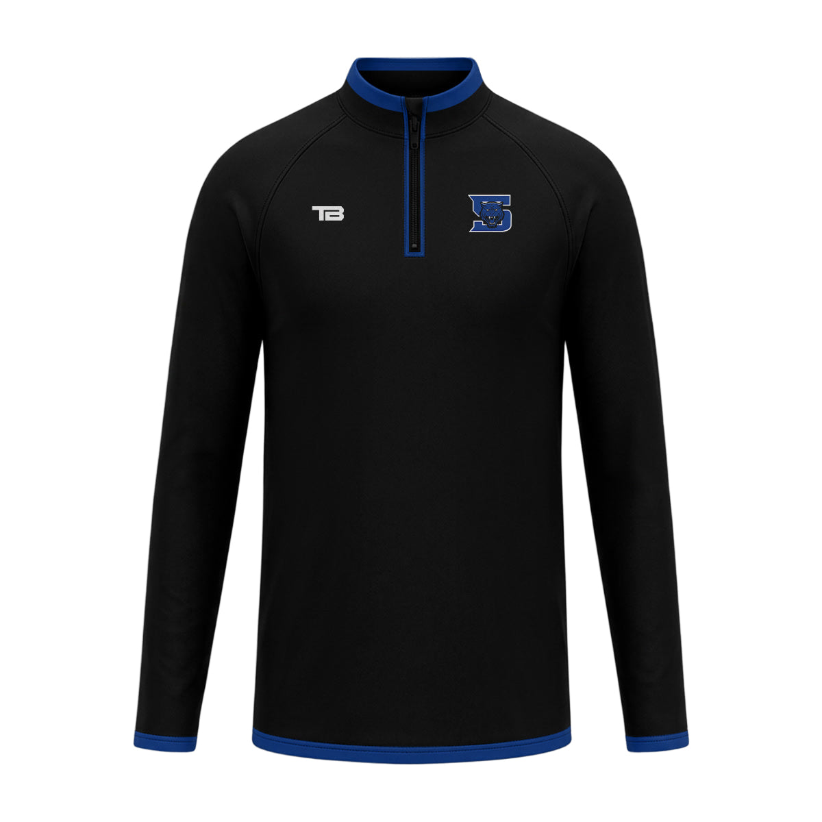 1/4 ZIP LONG SLEEVE COACH'S POLO