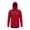 LONG SLEEVE HOODED T-SHIRT