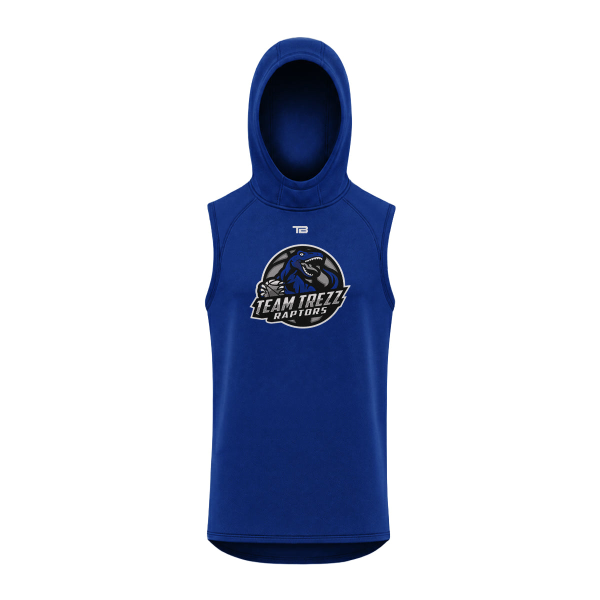 SLEEVELESS HOODED T-SHIRT